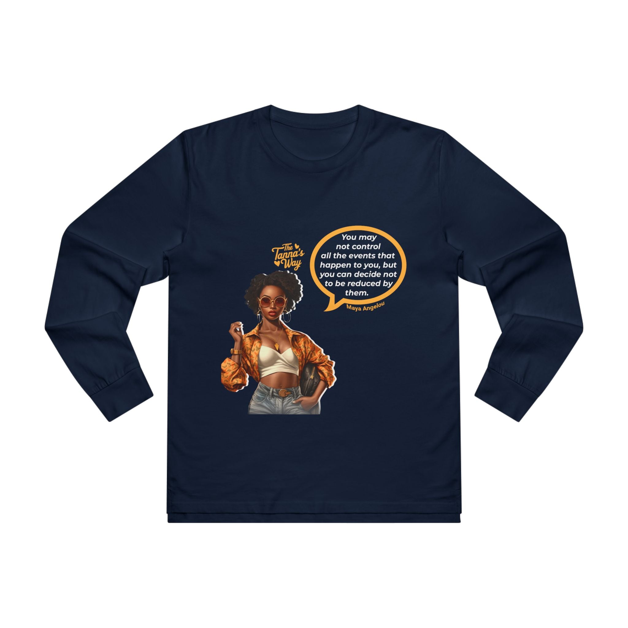 Maya Angelou | Men’s Base Longsleeve Tee